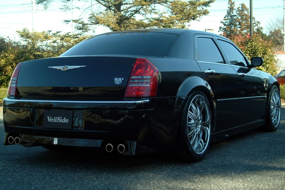 VeilSide CHRYSLER 300(ABA-LX57) ★USA★MODEL Rear Bumper Spoiler (FRP)