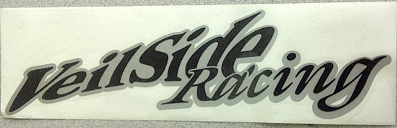 VeilSide Racing Sticker - M:90×320㎜ - Black