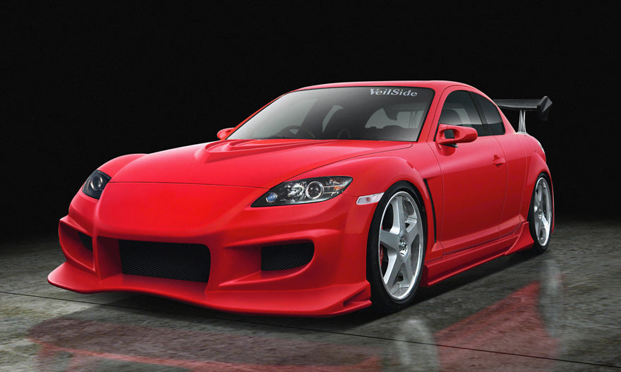 VeilSide Mazda RX-8 SE3P VSD1-GT MODEL Front Bumper Spoiler