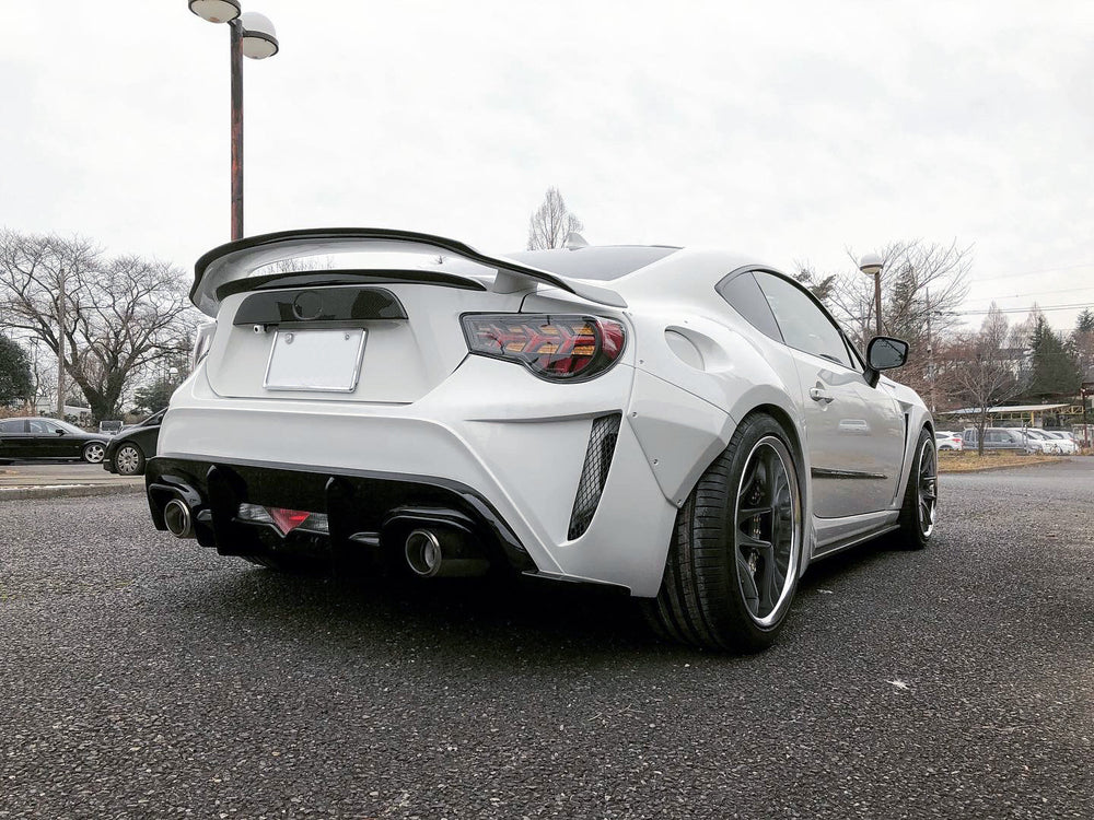 VeilSide Subaru 86 / BRZ Wide body Front bumper + Front Fender + Hood Bonnet