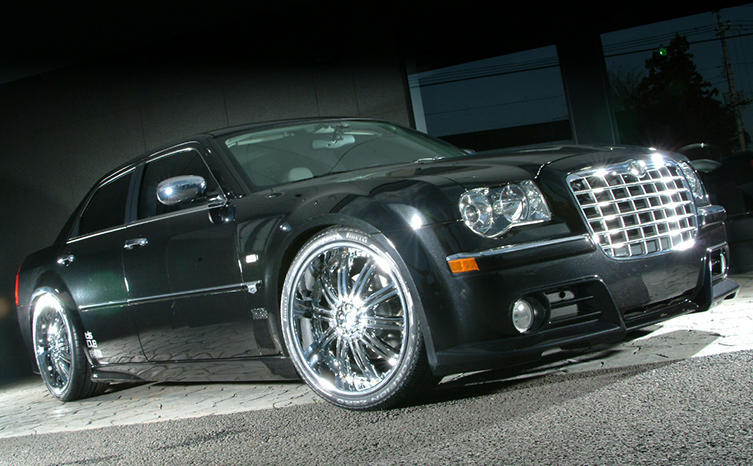 VeilSide CHRYSLER 300(ABA-LX57) ★USA★MODEL Side Skirt (FRP)