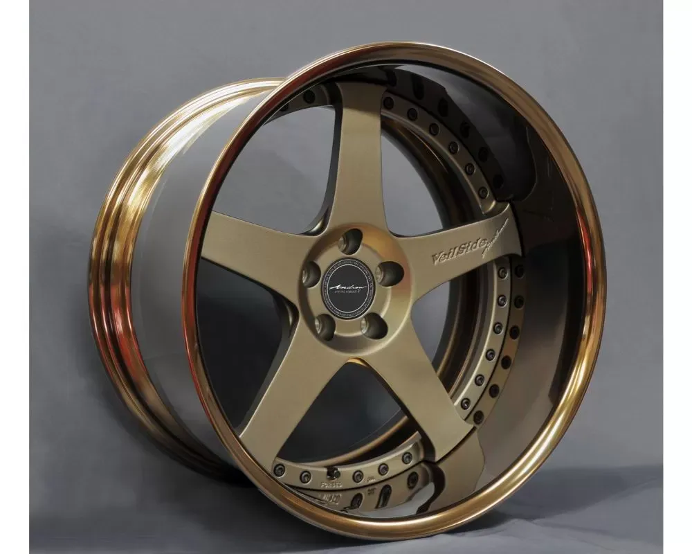 VeilSide Tokyo Drift Andrew Racing Forged Evolution V Bronze Wheels Wheel Mazda RX-7 1993-1998