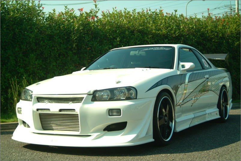 VeilSide Nissan SKYLINE GT-S ER34 VSD1-GT MODEL Front Bumper Spoiler