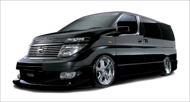 VeilSide NISSAN ELGRAND E51 GOLTIER Front Bumper Spoiler