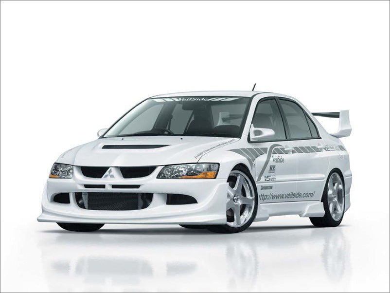 VeilSide Mitsubishi LANCER EVO Ⅷ CT9A Ver.I MODEL Front Half Spoiler