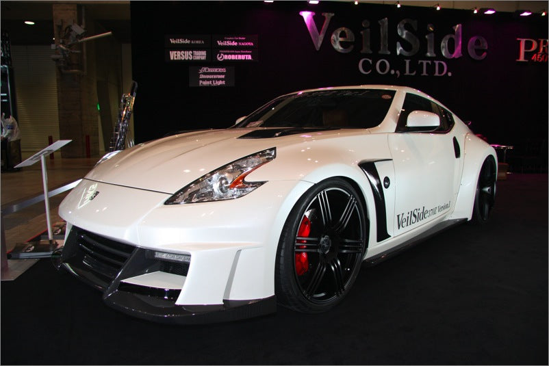 VeilSide NISSAN 370z Z34 Ver.I MODEL Side Skirts (FRP & CARBON)