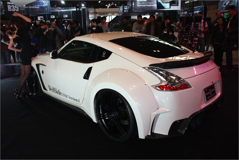 VeilSide NISSAN 370z Z34 Ver.I MODEL Side Skirts (FRP & CARBON)