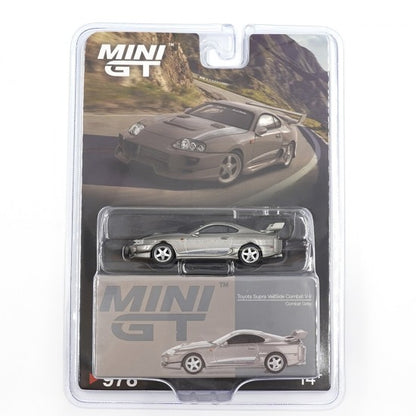 Mini GT Toyota Supra VeilSide Combat V-II Combat Grey (978) (1:64)