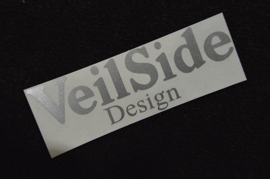 VeilSide Design Sticker - 40×120㎜ - Silver