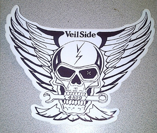 VeilSide Skull Sticker - 95×235㎜
