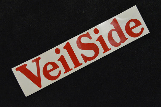 VeilSide Sticker - S:45×210㎜ - Red