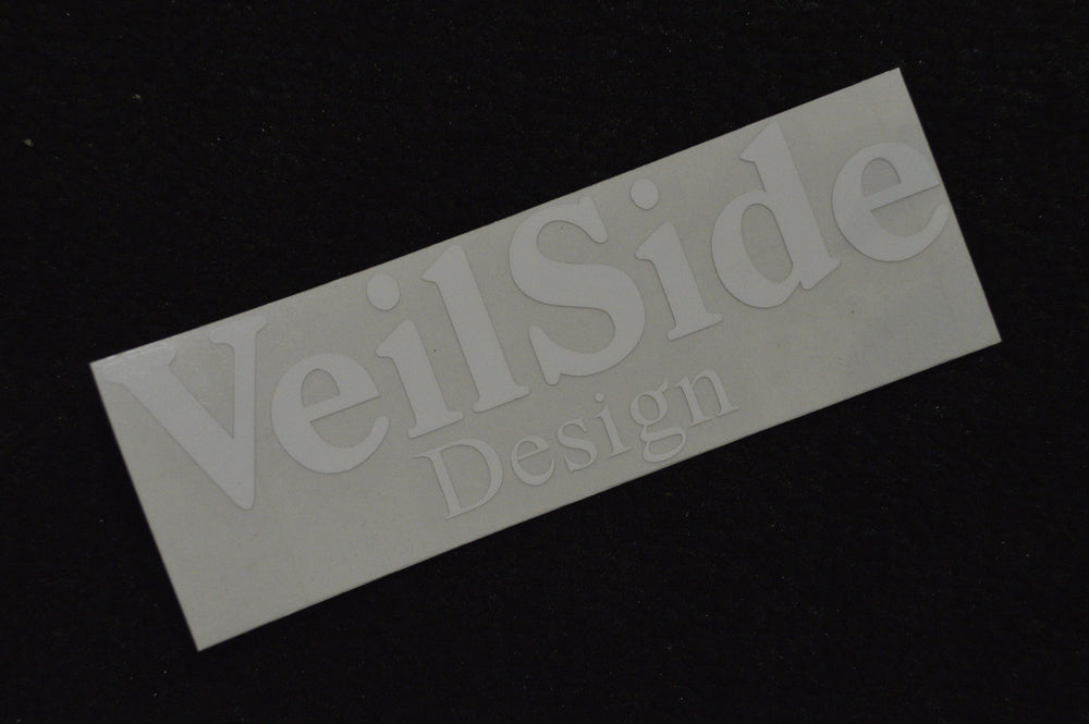 VeilSide Design Sticker - 40×120㎜ - White