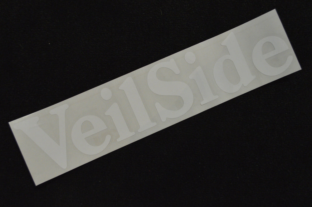 VeilSide White Sticker Large Windshield 170×900㎜