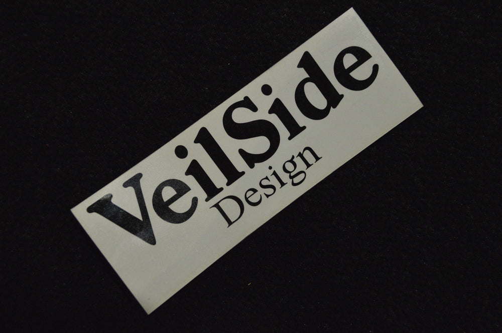 VeilSide Design Sticker - 40×120㎜ - Black
