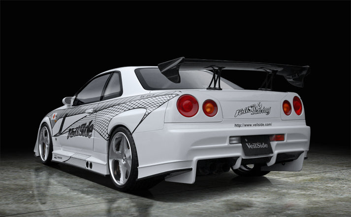 VeilSide Japan Nissan R34 GT-R BNR34 VS-GT Rear bumper - FRP – VeilSide UK