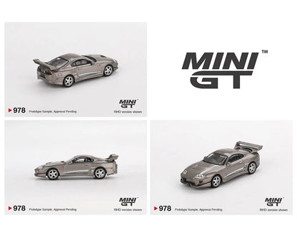 Mini GT Toyota Supra VeilSide Combat V-II Combat Grey (978) (1:64)