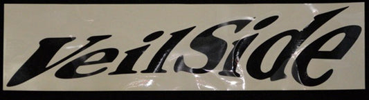 VeilSide Twisty Sticker - M:45×200㎜ - Black