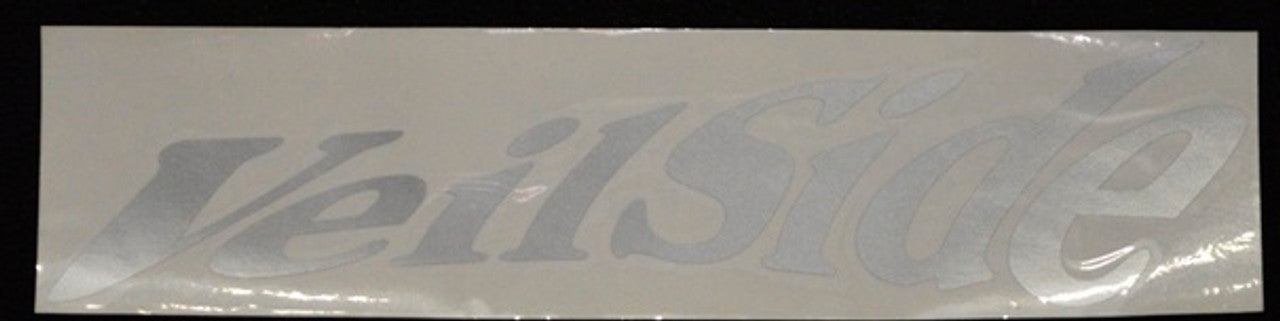 VeilSide Twisty Sticker - M:45×200㎜ - Silver