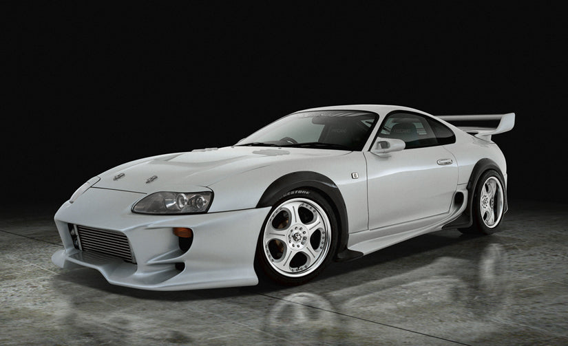や*ち様 VeilSide & BOMEX JZA80 SUPRA 2点セット VeilSide Japan Toyota SUPRA JZA80 C-Ⅰ Bonnet - FRP & CARBON