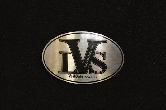 VeilSide VLS Sticker - 50×80㎜ - Silver